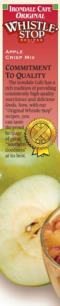 Original Whistlestop Cafe Recipes | Apple Crisp Batter Mix (3 Pack)