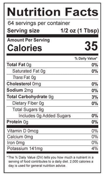 Pomegranate Juice Concentrate by FruitFast - (32 FL OZ) Unsweetened, 65 Brix Pure Concentrated Juice - 100% Pomegranate Extract