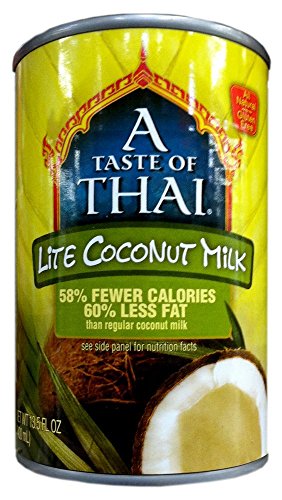 A Taste of Thai Gluten-Free LITE COCONUT MILK 13.5oz (5 pack)