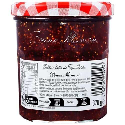 Bonne Maman Figues Violettes - French Purple Fig Jam - 13 Oz.