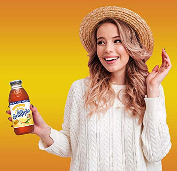 Diet Snapple - Diet Lemon Tea - 16 Oz (9 Plastic Bottles)