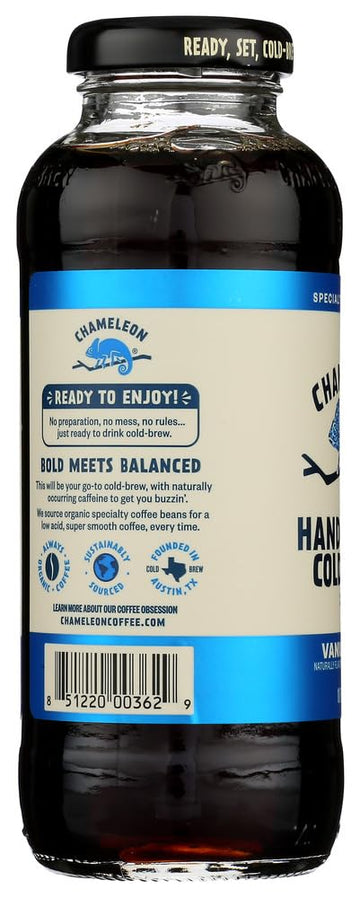 Chameleon Cold-Brew Vanilla Ready-To-Drink Coffee 12 Pack