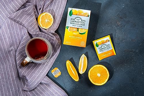 Ahamd Tea : Mixed Citrus : Box Of 20 Tea Bags