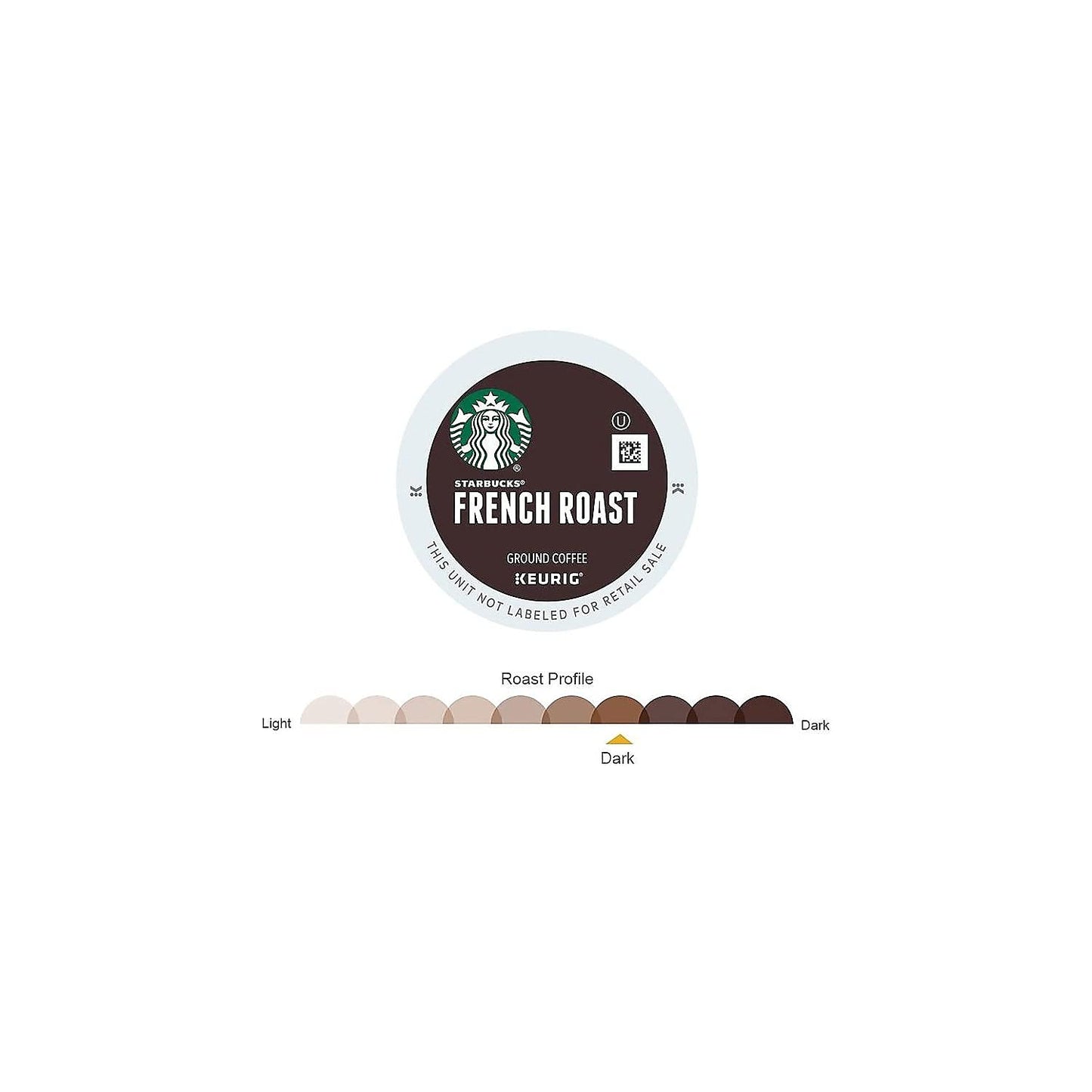 Starbucks French Roast K-Cup Pods for Keurig malt-inspired, 96 Count, Model COMINHKG028948