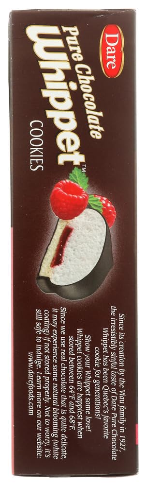 Dare Foods Whippet Raspberry Cookies 8.8 Oz (2 Boxes)