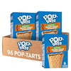 Pop-Tarts Toaster Pastries, Breakfast Food And Kids Snacks, Unfrosted Brown Sugar Cinnamon, 10.15Lb Case (96 Count)