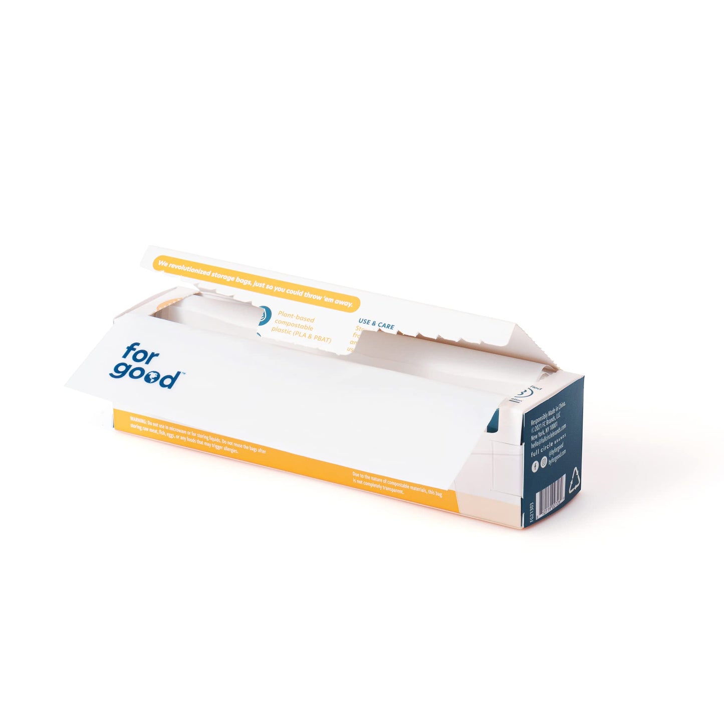 for: good Compostable Zipper Snack Bags -BPA Free Resealable Food Storage Bags - Snack Size, Plant Based, Zipper Seal - Small Fr