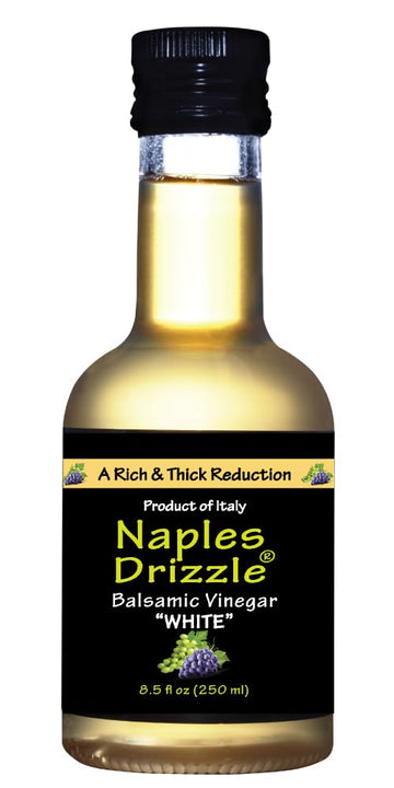 Naples Drizzle Barrel-Aged Balsamic Vinegar of Modena - Rich, Extra Thick, No Added Sugar or Thickeners, Better-Than-Glaze Balsa