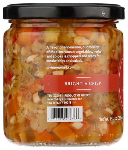 DIVINA Mild Chicago Style Giardiniera 13.7 OZ
