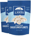 Thousand Lakes Freeze Dried Vegetables - Cauliflower Florets And Stems 2-Pack 0.8 Ounces (1.6 Ounces Total) | No Salt Added