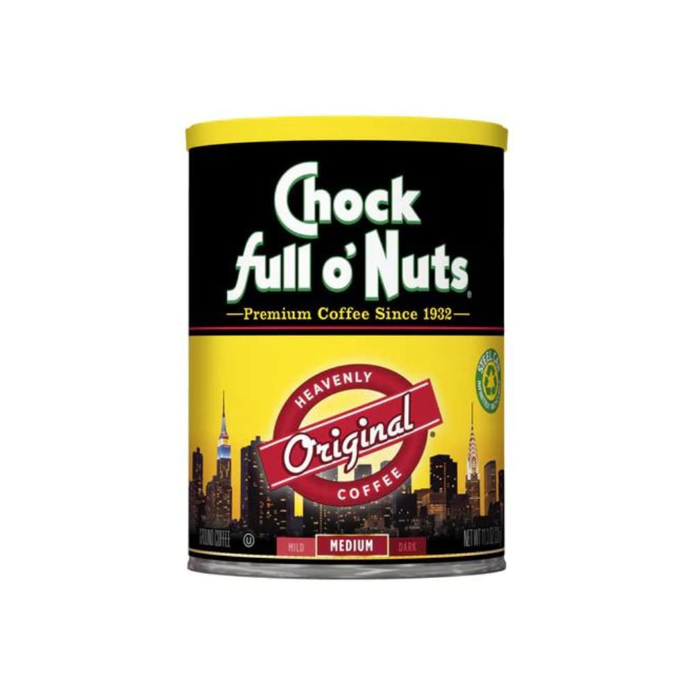 Chock Full O'Nuts Original, Coffee, 11.3 Oz