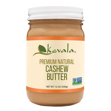 Kevala Cashew Butter - Spreadable Butter - Cashew Nuts Spread - Roasted Cashews - Creamy - No Sugar Added - Lactose Free Butter