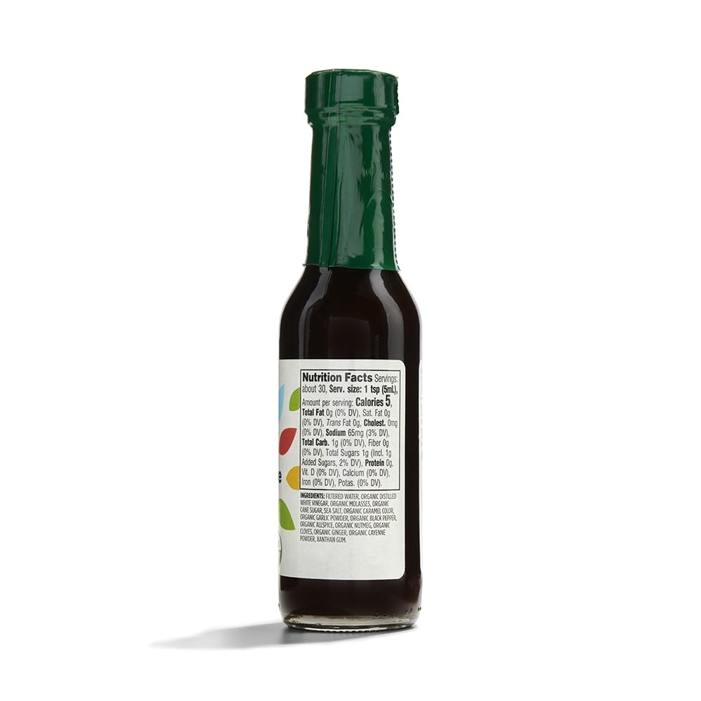 365 by Whole Foods Market Organic Worcestershire Sauce, 5 Fl Oz - Flavorful Cooking Sauce, Perfect for Marinades and Dressings