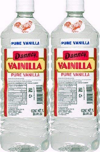 Danncy Pure Vanilla Extract From Mexico 33Oz Each 2 Plastic Bottle Lot Sealed