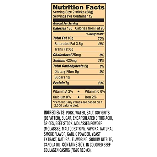 Cattlemans Cut Smoked Sausages, 12 Ounce, Model 53400, Pack of 1