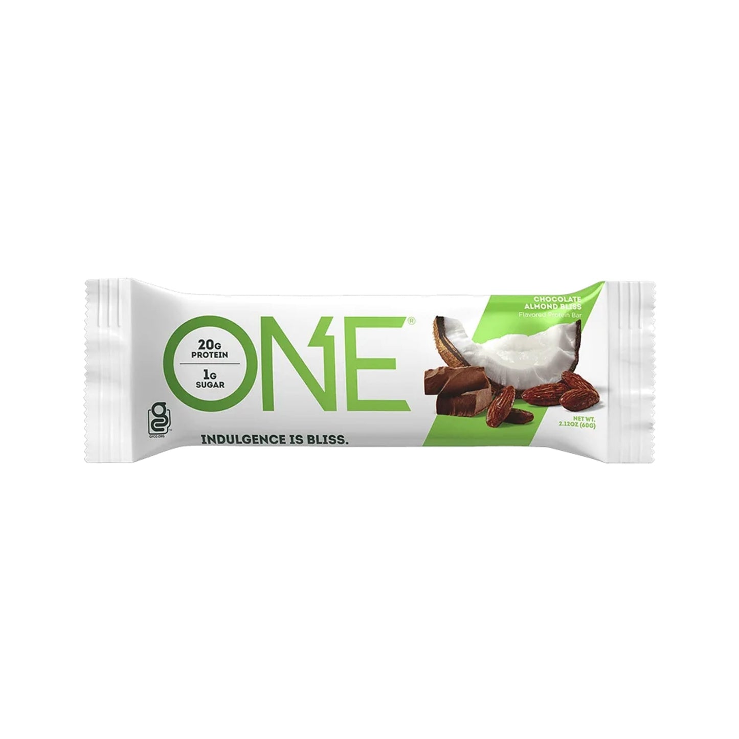 One Protein Bars, Almond Bliss, Gluten Free Protein Bars With 20G Protein And 1G Sugar, Pantry Staples, 2.12 Oz (12 Pack)