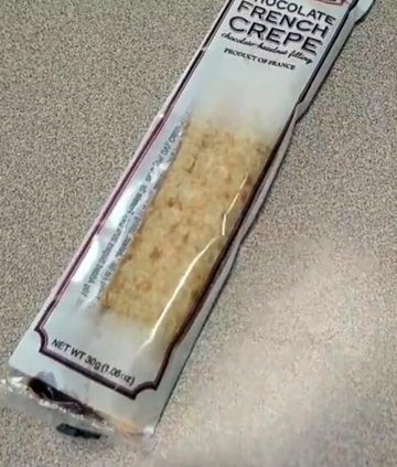 Chocolate French Crepes With Delicious Chocolate-Hazelnut Filling 21.2Oz 600G (4 Pack)