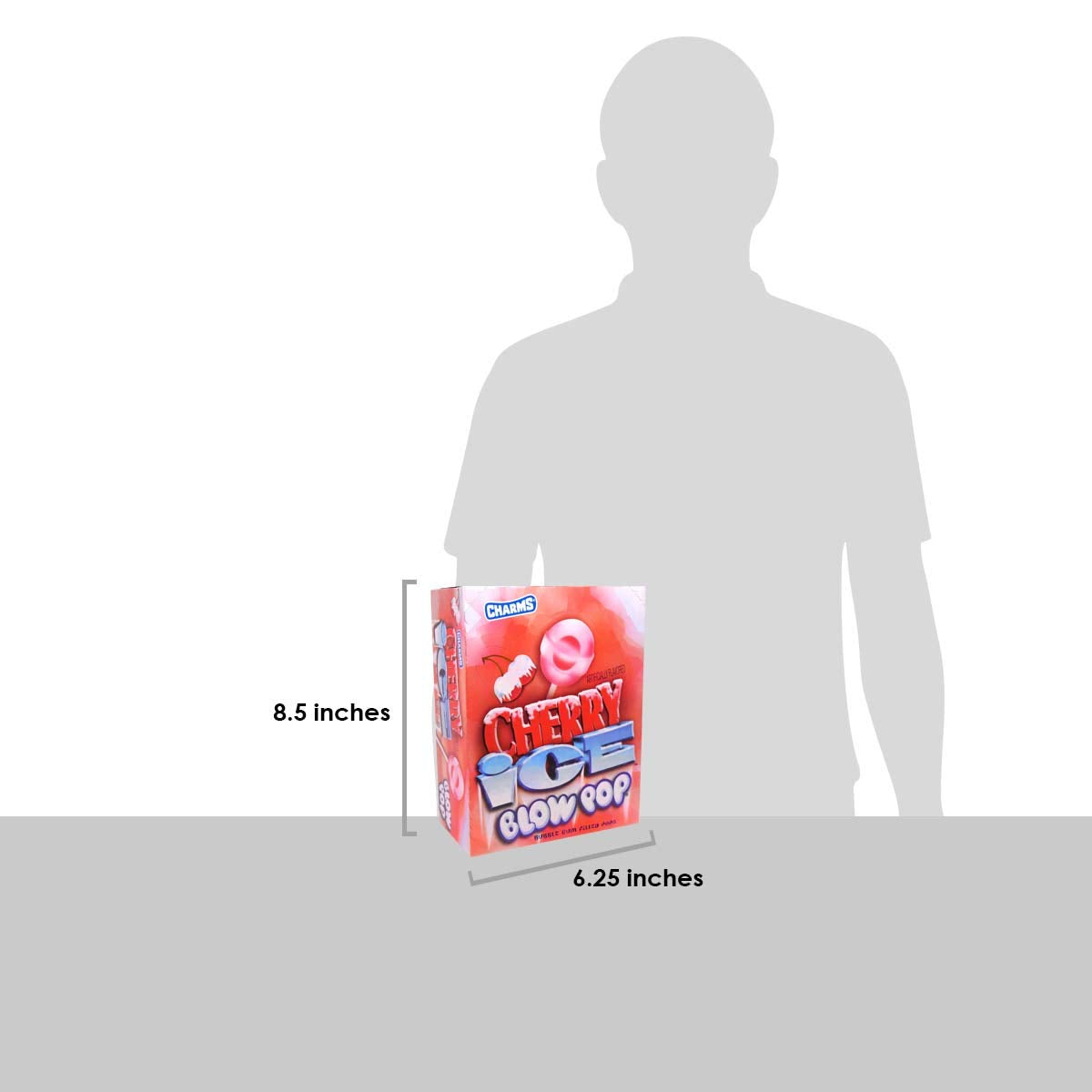 Charms Blow Pops, Cherry Ice Flavor, 48-Count Box