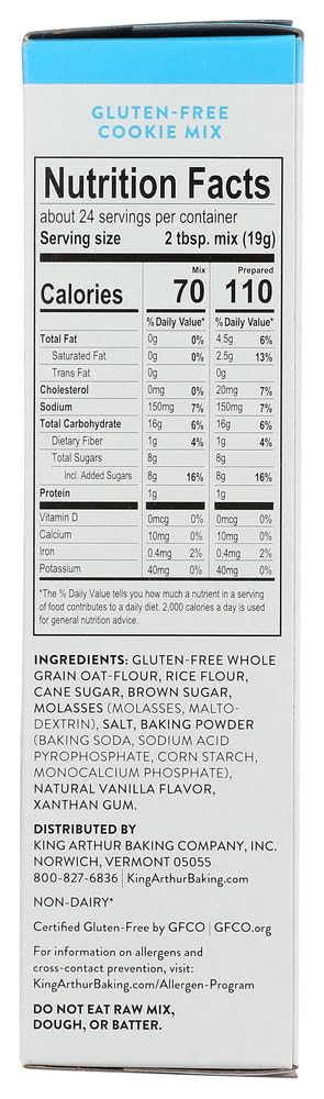 King Arthur Cookie Mix, 16 Ounce - 6 per case.