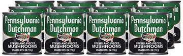 Pennsylvania Dutchman Canned Mushrooms - 12/4 Oz. Cans