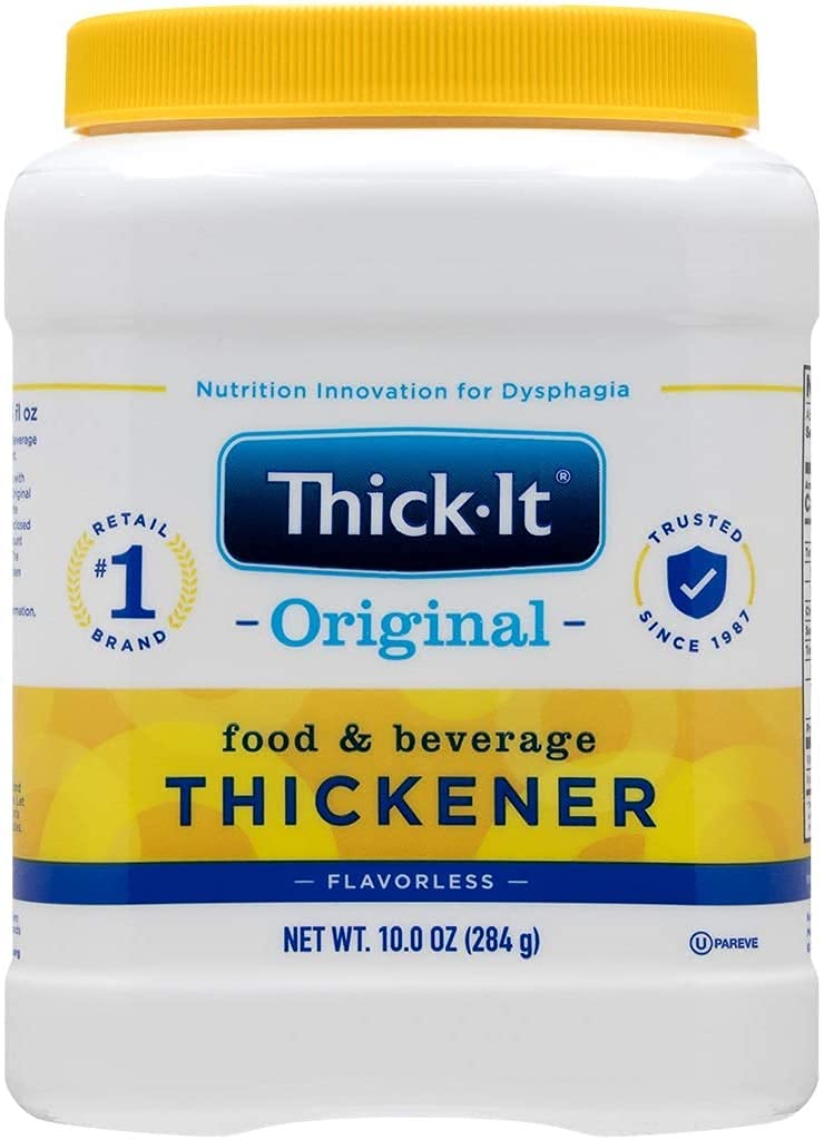 Thick-It Original, Instant Food and Beverage Thickener, Unflavored Powder - 10 oz, Pack of 6