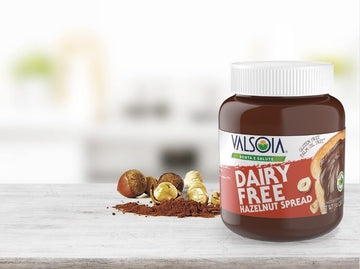Valsoia Hazelnut Cream - Dairy-Free, Vegan, Low Sugar, Gluten-Free, 14oz