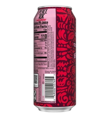 Peace Tea, 16 Fluid Ounces, 24 Count (Razzleberry)