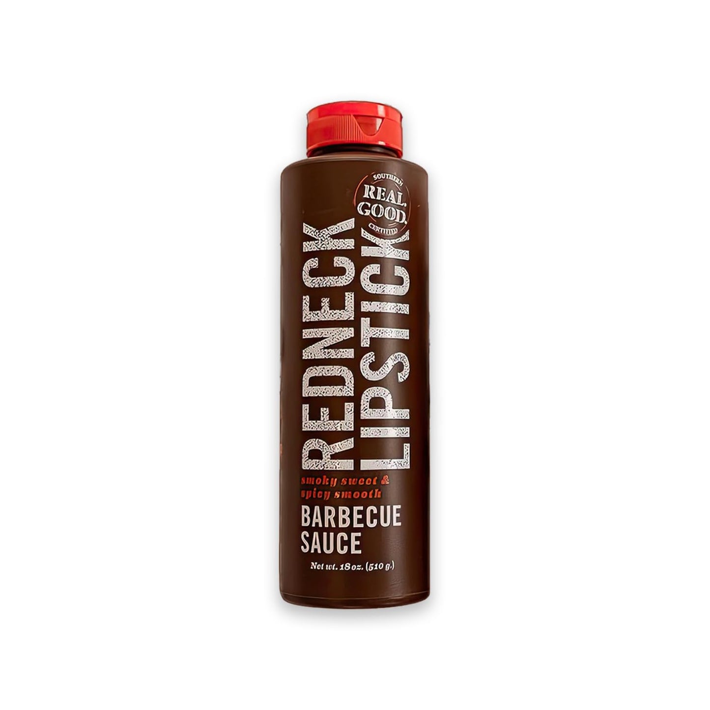 Redneck Lipstick BBQ Sauce, Smoky Sweet and Spicy, 18 oz (1 Pack)