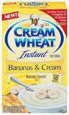 cream Of Wheat Bananas & cream Instant Hot cereal 10 count 12.3oz Box (Pack of 3)