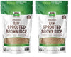 Now Foods, Organic Sprouted Brown Rice, Raw, Gluten-Free And Whole Grain, 16-Ounce (Packaging May Vary) (Pack Of 2)