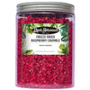Drink Botanicals Freeze Dried Raspberry Crumble Grit Pieces, 100% Natural, Non-GMO, 5.29oz, Pet Recyclable Jar