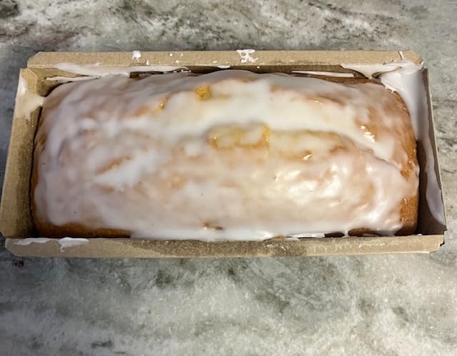 Brooklyn Original Lemon Iced Pound Cake Loaf 14/ounce Fresh Made Daily