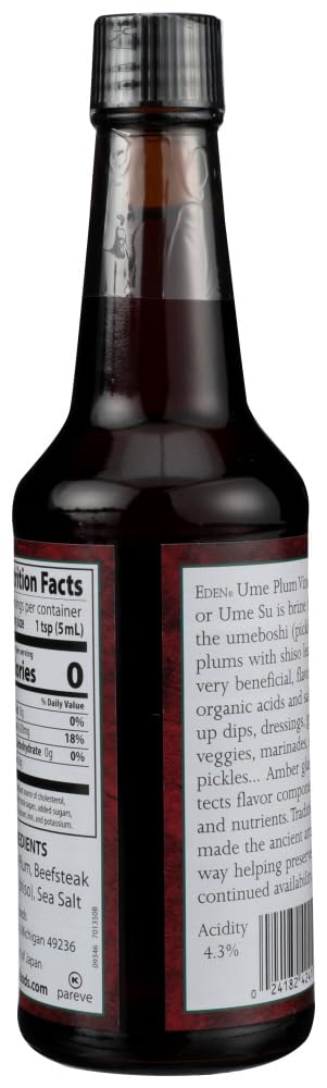 Eden Foods Ume Plum Vinegar, 10-Ounce (Pack Of 6)