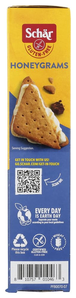 Schar Cookie Honeygrams, 5.6-Ounce 6Pack
