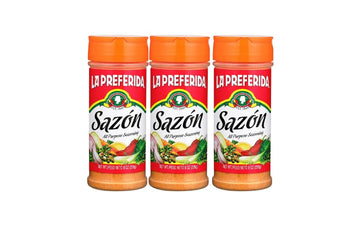 La Preferida Saz  N Seasoning - All-Purpose Mexican Spice Blend, Vegan, Bold Flavor Of Paprika, Garlic And Onion, One-Step Seaso
