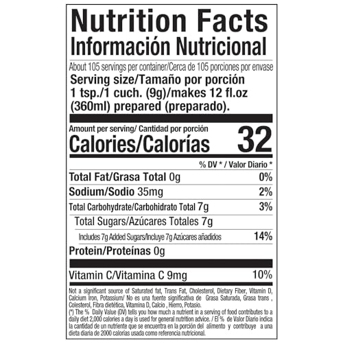 Zuko Lime Instant Powder Drink, Canister, No Sugar Needed, 33.4 Oz (Pack Of 6)