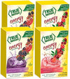 True Lemon (Energy Drinks) Wild Cherry Cranberry & Wild Blackberry Pomegranate 2 boxes EACH flavor (4 boxes total), 24ct instant
