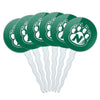 NW Missouri Sate Primary Logo Cupcake Picks Toppers Decoration Set of 6