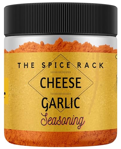 The Humble Craft Cheese Garlic Seasoning Powder- Popcorn, Pasta, Bread, Roasted Vegetables - Cheesy with a Strong Garlic Taste -