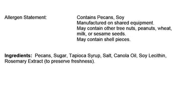 Emerald Glazed Pecans, 5 Ounce Resealable Bags, Pack of 6, Model 109299