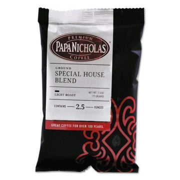 Papanicholas Coffee 25185 Premium Coffee, Special House Blend, 18/Carton