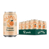 OLIPOP Prebiotic Soda Pop, Orange Squeeze, A New Kind of Soda Packed with Prebiotics, Fiber, and Botanicals, Gluten Free, Vegan,