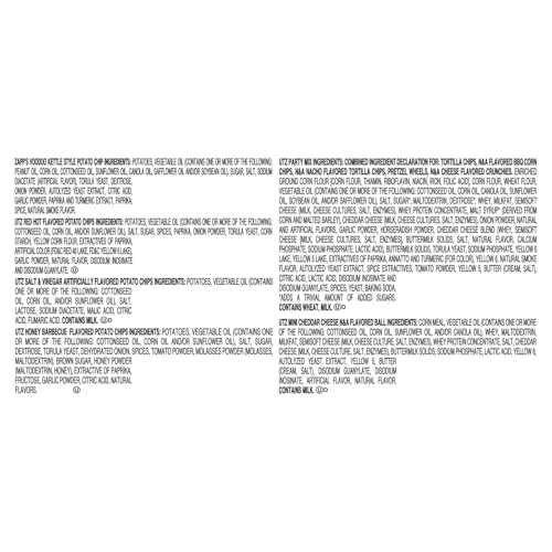 Utz Flavor Lovers Mix Variety Pack, 18 Ct, 1Oz. Bags