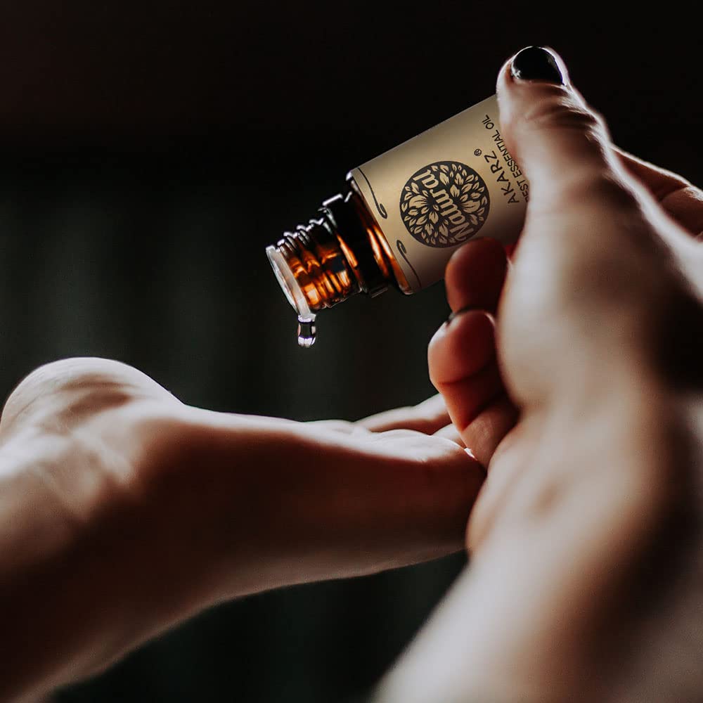 Geranium Essential Oil Akarz Natural Organic Pure Premium Therapeutic Geranium Oil For Skin Body Hair Care, Diffuser, Candle,Soa