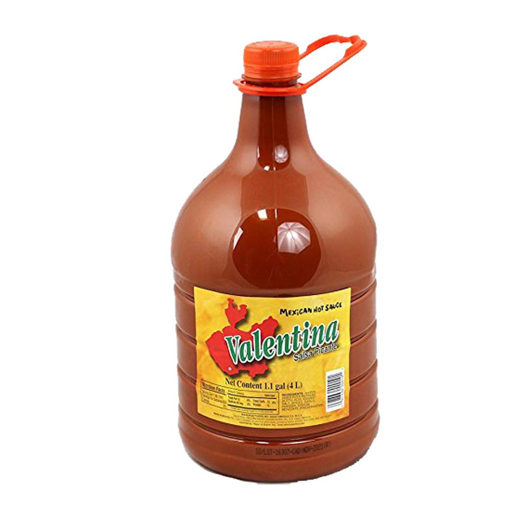 Valentina Mexican Hot Chile Sauce Spices | Picante Salsa Seasoning Salt Spice Mix Made From Chili Peppers Perfect for Chips, Fas
