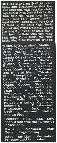 Met-Rx Big 100 Protein Bar, Meal Replacement, 30G Protein, Gluten Free, Crispy Apple Pie, 3.52 Oz. Ea, 8 Count (Packaging May Vary)