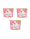 Hershey'S Kisses Strawberry Ice Cream Cone Candy Share Bag Limited Summertime Edition (9 Oz), Pack Of 3