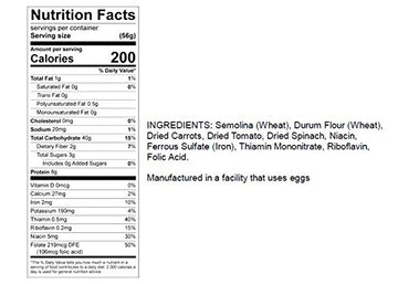 Ronzoni Garden Delight Rotini, 12-Ounce