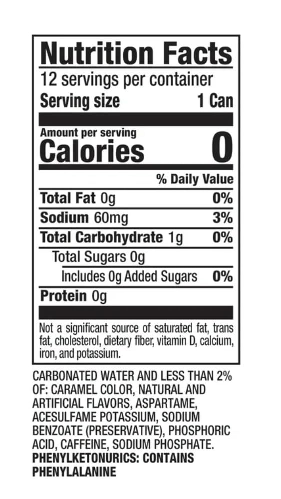 Dr Pepper Blackberry Zero Sugar Soda, 12 Fl OZ, Pack of 12 Cans