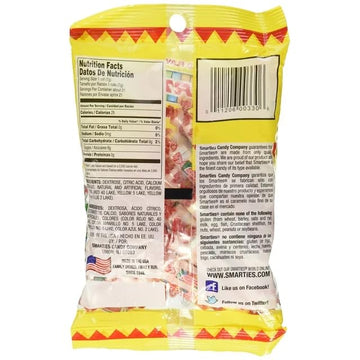 Smarties Candy Rolls Original Flavor Gluten Free & Vegan Delight | Classic Sweetness From Family Owned Since 1949 Peanut Free Da